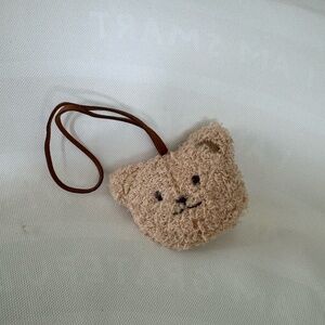 Cute Bear Doll Bag Pendant With Name Tag, Keychain Pendant